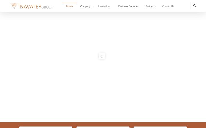 Screenshot of inavatergroup.com