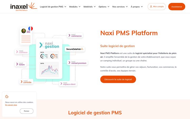 Screenshot of inaxel.com