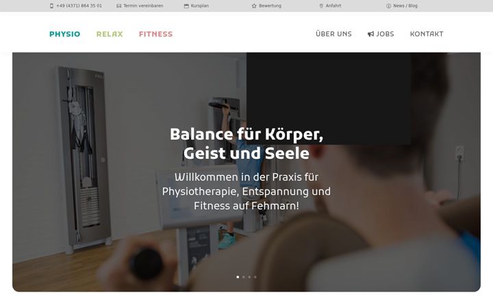 Screenshot of inbalance-fehmarn.de