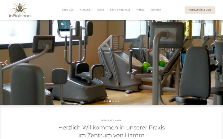 Screenshot of inbalance-hamm.de