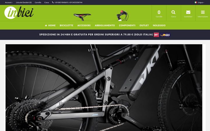 Screenshot of inbiciweb.it