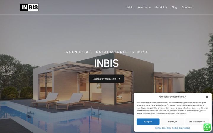 Screenshot of inbis.es