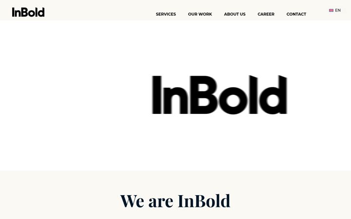 Snímek obrazovky inbold.com