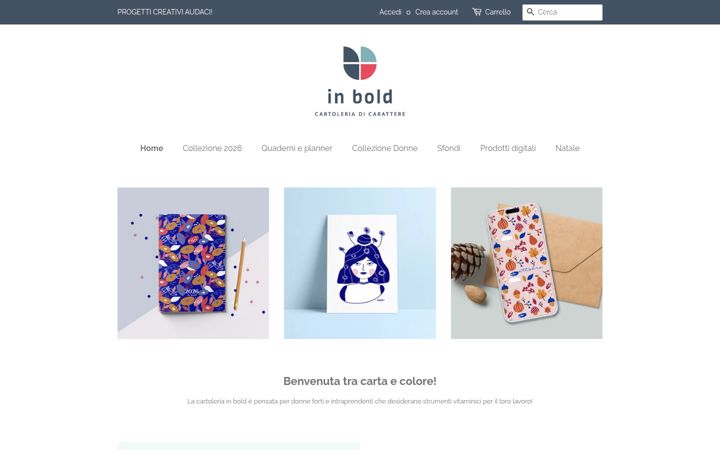 Screenshot of inbold.it