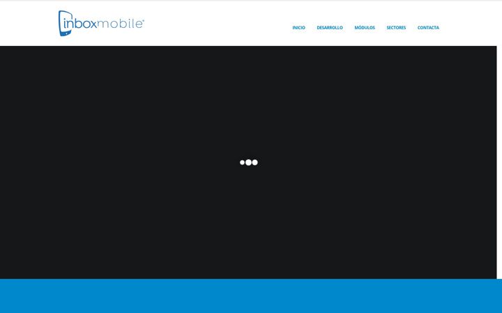 Screenshot of inbox-mobile.com
