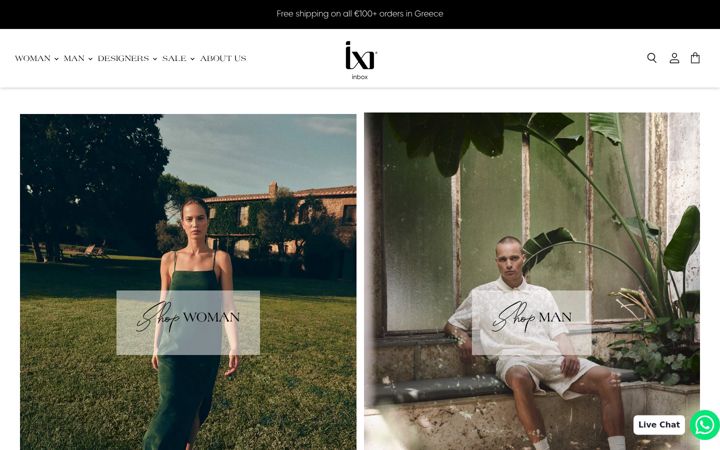 Screenshot of inboxboutique.com