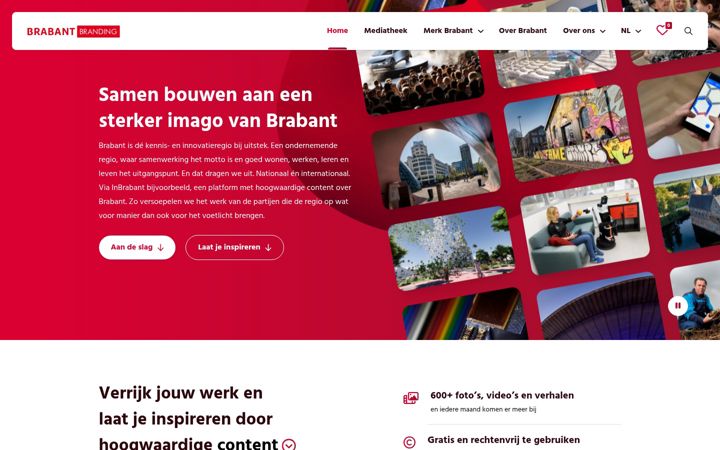 Screenshot of inbrabant.nl