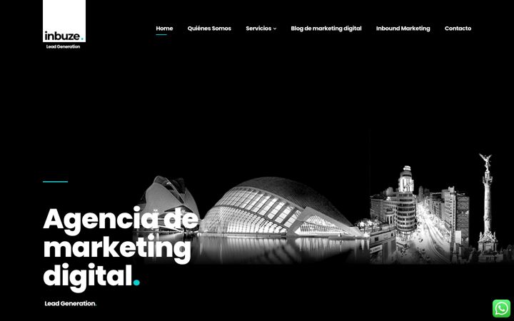 Screenshot of inbuze.com