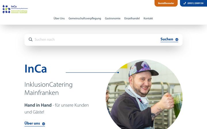 Screenshot of inca-gmbh.com