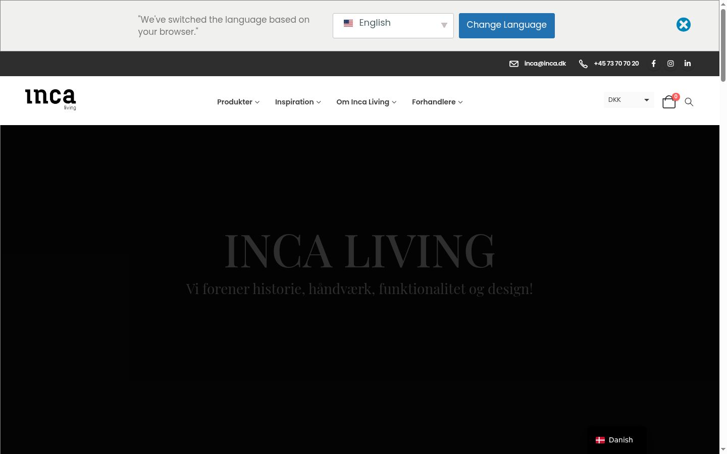 Screenshot des Einwilligungsbanners vor jeglicher Interaktion