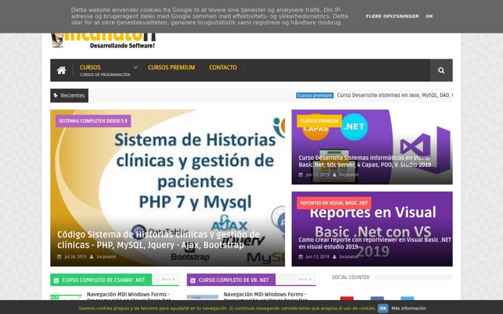 Screenshot of incanatoit.com