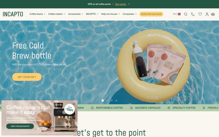 Screenshot of incapto.com