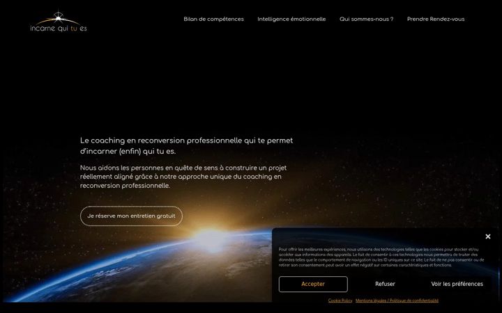 Screenshot of incarnequitues.fr