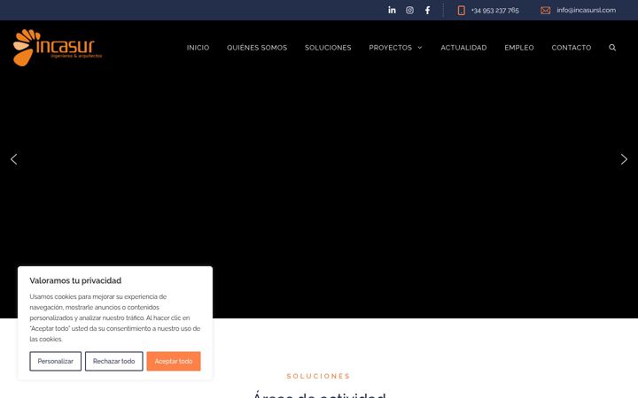 Screenshot ta' incasursl.com