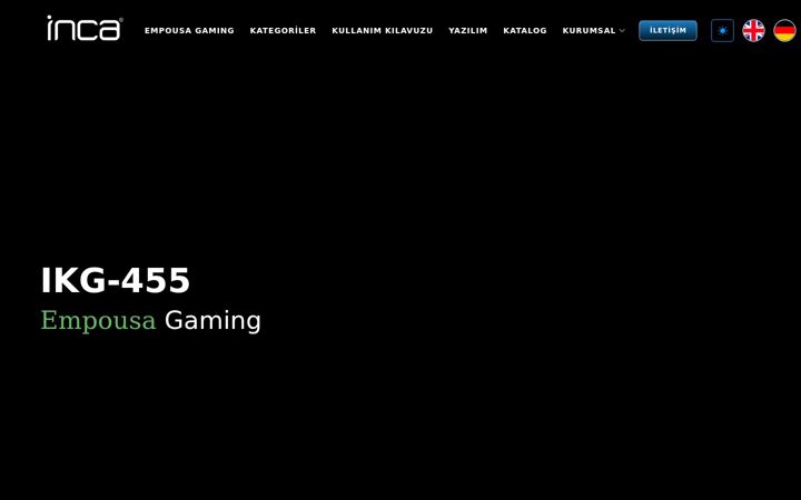 Screenshot of incatech.net