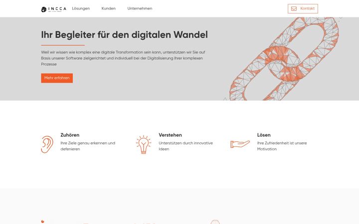 Screenshot of incca.com