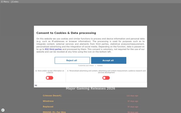 Screenshot of incendar.com