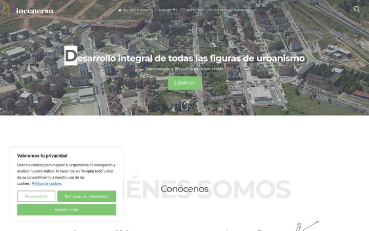 Screenshot of incenersa.es