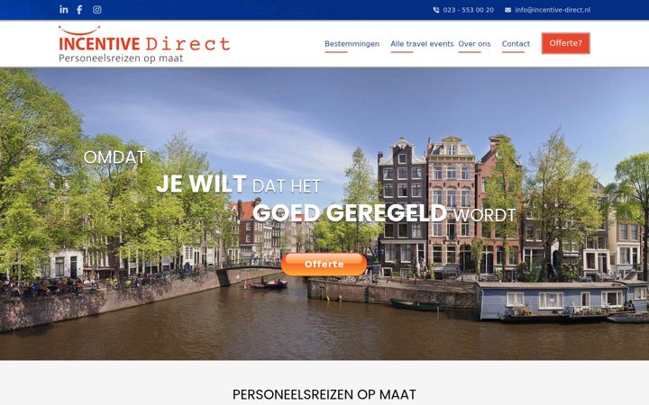 Screenshot of incentive-direct.nl