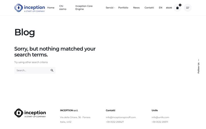 Screenshot of inceptionspinoff.it