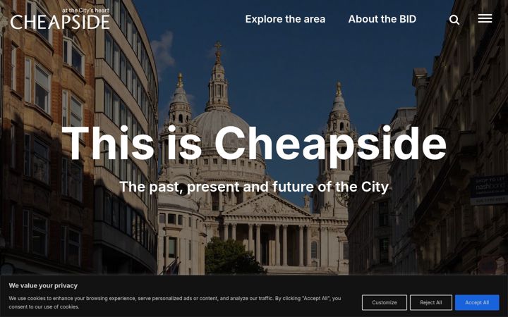 Screenshot of incheapside.com