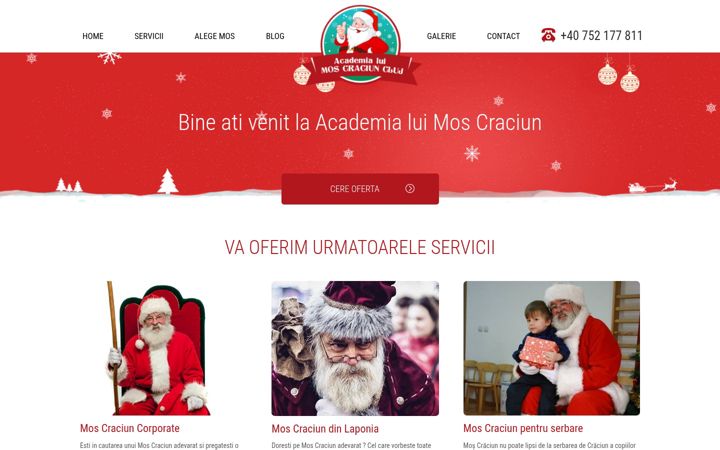 Screenshot of inchiriezmoscraciuncluj.ro