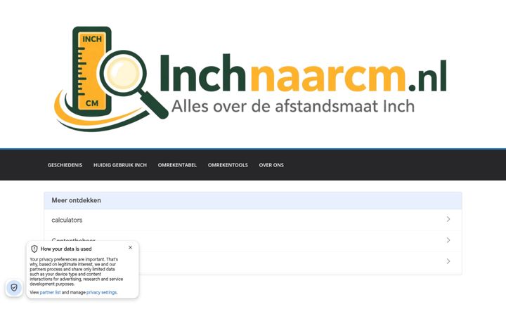 Screenshot of inchnaarcm.nl