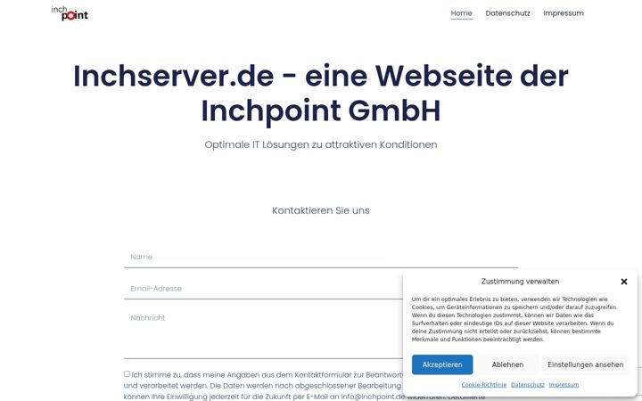 Screenshot of inchserver.de