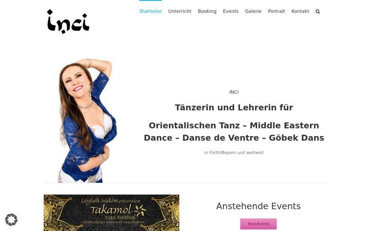 Screenshot of inci-dance.de