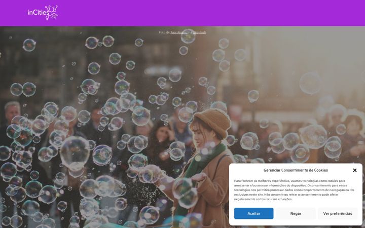Screenshot of incities.com.br