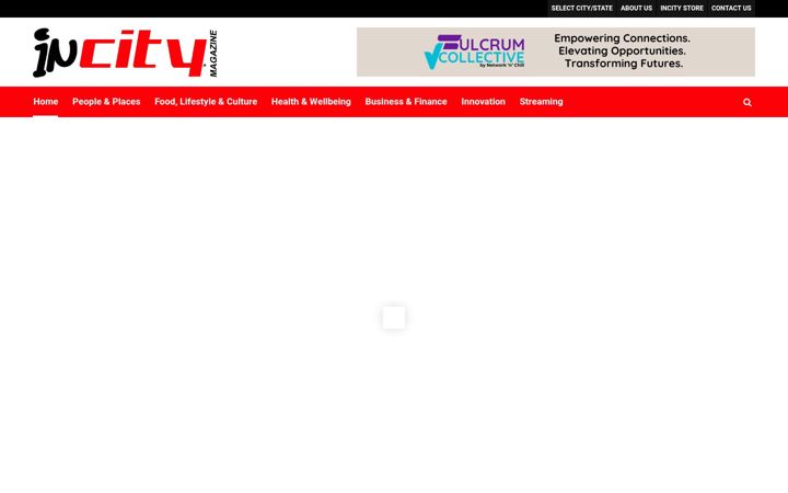 Snimka zaslona za incity-mag.com