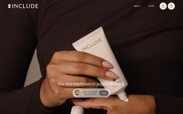 Screenshot of include-shop.com