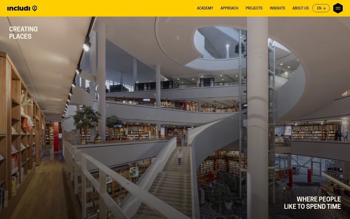 Screenshot of includi.com