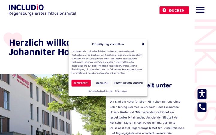 Screenshot of includio.de