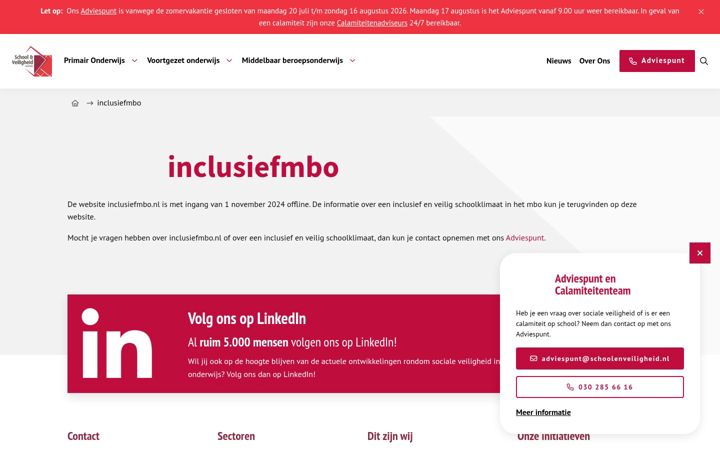Screenshot of inclusiefmbo.nl