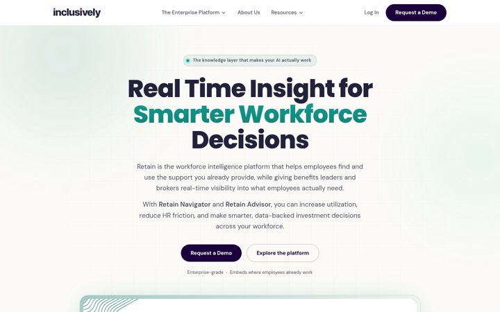 Screenshot of inclusively.com