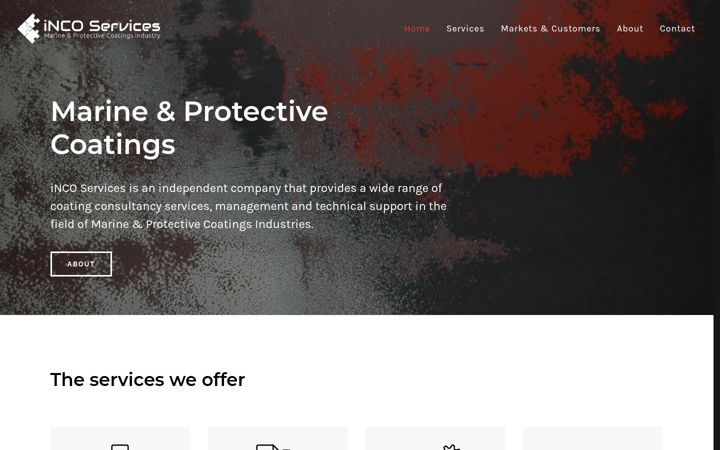 Screenshot of inco-services.com