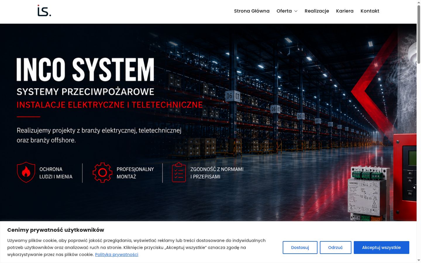 Screenshot tal-banner tal-kunsens muri qabel kwalunkwe interazzjoni