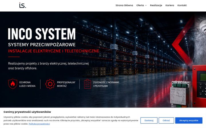 Screenshot of inco-system.com