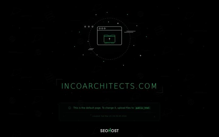 Screenshot of incoarchitects.com