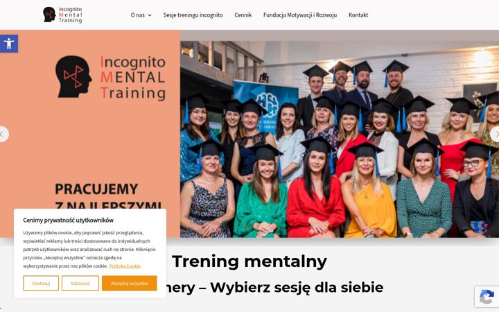 Screenshot of incognitomental.com