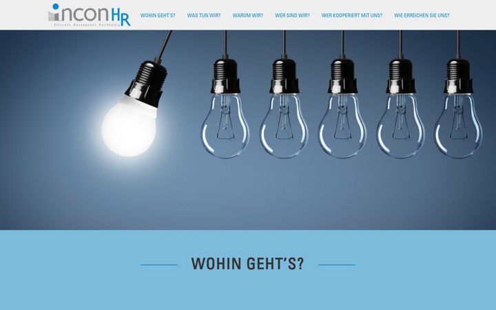 Screenshot of incon-hr.de