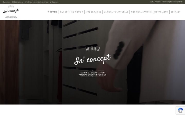 Screenshot of inconcept81.fr
