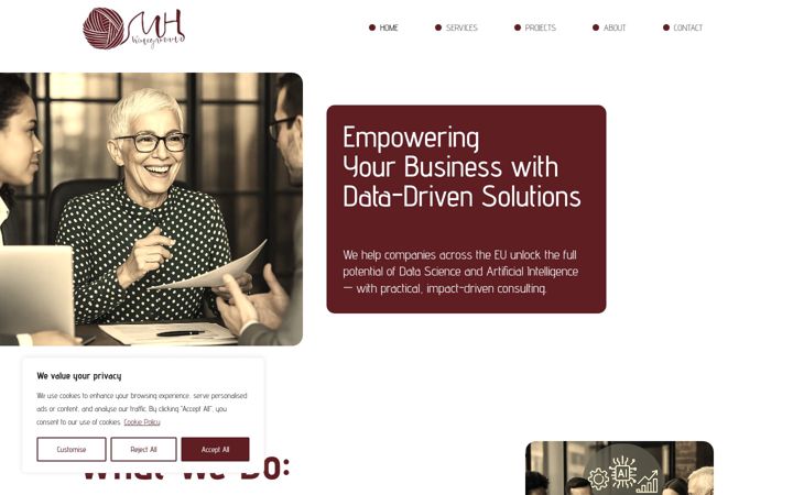 Screenshot of inconsulting-ai.com