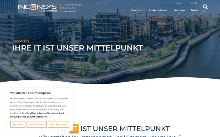 Screenshot of inconsys.de