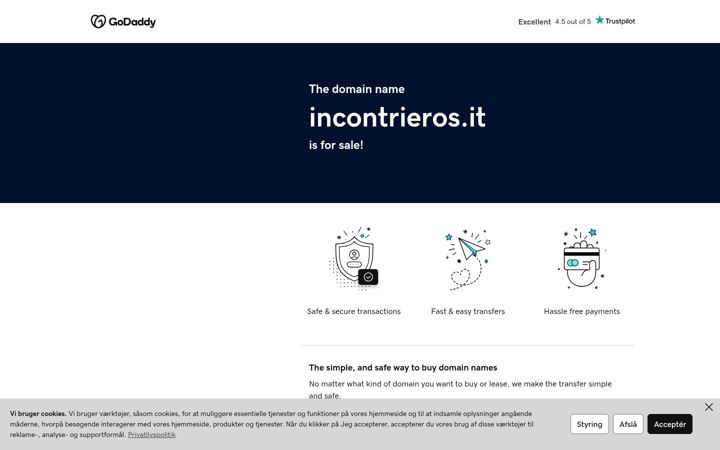 Screenshot of incontrieros.it