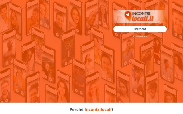 Screenshot of incontrilocali.it