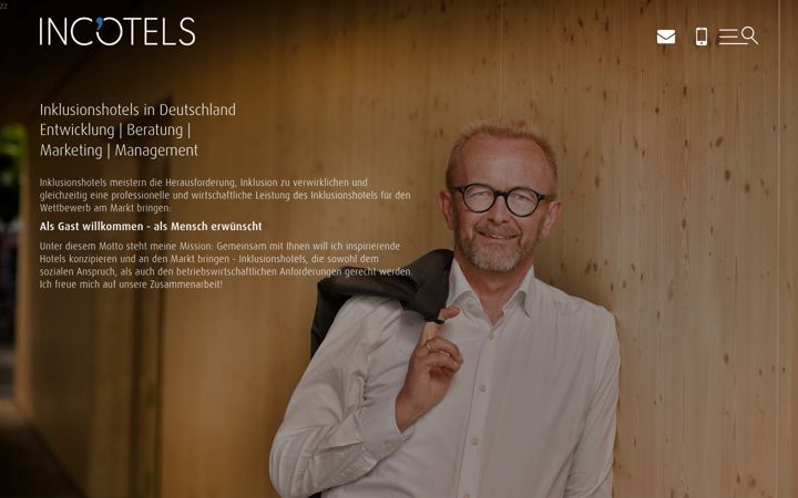 Screenshot of incotels.com