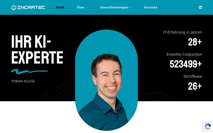 Ekrano kopija incratec.com