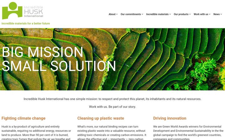 Screenshot of incredible-husk.com